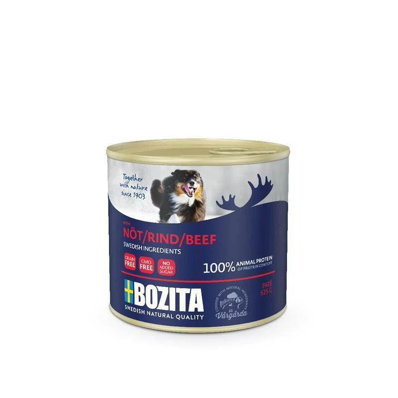 Bozita Dog Dose Pate Rind 12 x 625g - Bild 1 von 1