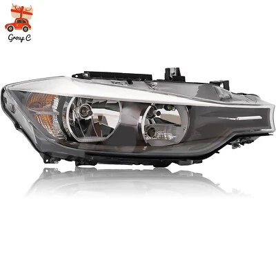 Right Passenger Side Halogen Headlight For 2012-2015 BMW 320i 328i Sedan Wagon - Image 1 of 4