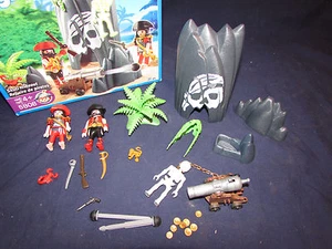 Playmobil 5808 Retirado Descatalogado Pirata Calavera Escondite 2007 Completo En Caja - Imagen 1 de 4
