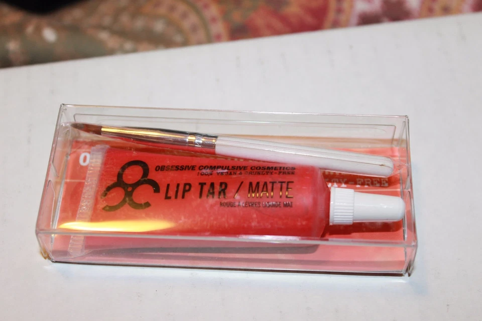 OCC OBSESSIVE COMPULSIVE COSMETICS RADIATE LIP TAR MATTE FULL SIZE 10 ML  - Image 1 of 4