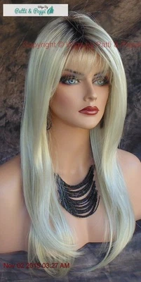 ROBIN | PELUCA NORIKO RENÉ DE PARÍS *CHAMPAGNE * SLINKY SEXY ESTILO CALIENTE 535-1 Foto 1 de 4