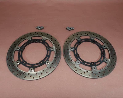 Discos de rotor de freno delantero Yamaha FZ6-S FZ6S FZ6 FZ600 2004-2009 Foto 1 de 4