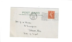 GREAT BRITAIN 1948 Post card sent from Gerrards Cross to Isle of Wight - Picture 1 of 2