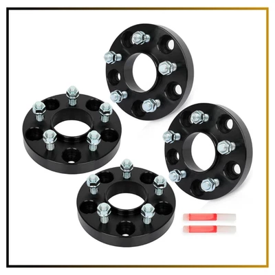 4 PIEZAS Adaptadores de Rueda Buje Centrados 1" 5 Tacos 5x127 a 5x114.3 para Jeep Commander Foto 1 de 4