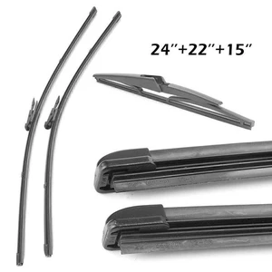 3x Limpiaparabrisas delantero+trasero Volvo XC70 04-07 & XC90 04-06 & V70 II 04-07 - Imagen 1 de 12