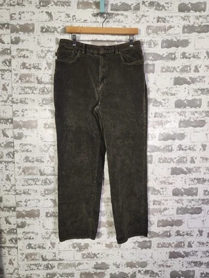 Pantalones de Pana Lauren Ralph Lauren Talla 14 Verde Bolsillos Pierna Recta De Colección  Foto 1 de 4