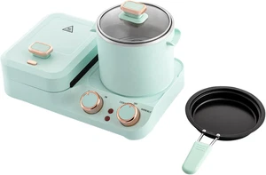 3 in 1 Breakfast Station, Breakfast Station, Retro Household Breakfast Maker, El - Picture 1 of 12