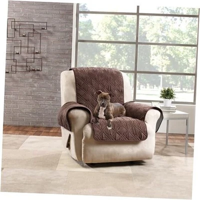  Funda protectora para muebles para mascotas en reclinable chocolate Foto 1 de 3