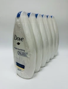 Paquete de 6 jabones corporales profundamente nutritivos Dove 500 ml / 16,9 fl oz *NUEVO SELLADO* - Imagen 1 de 2