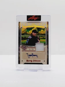 2025 Leaf Seasons In The Sun RANDY JOHNSON Game-Used Relic Auto Autograph /25 🔥 - Picture 1 of 2