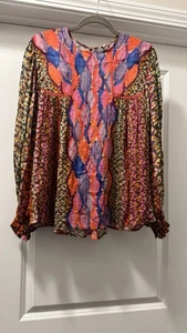 Blank London Women Pink Long Sleeve Blouse Small - Picture 1 of 6