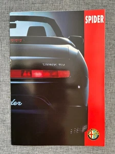 ALFA ROMEO SPIDER SALES BROCHURE 1995 - Picture 1 of 3