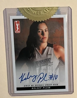 Kelsey Plum 2017 Rittenhouse Pose Auto Signed Autograph Gold Sealed Intact - Image 1 of 2