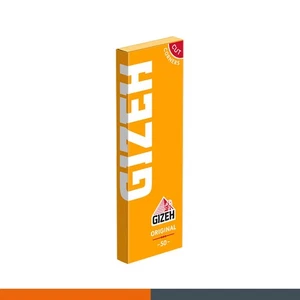Gizeh Gelb Original Zigarettenpapier  50 x 50 Blättchen - Bild 1 von 1