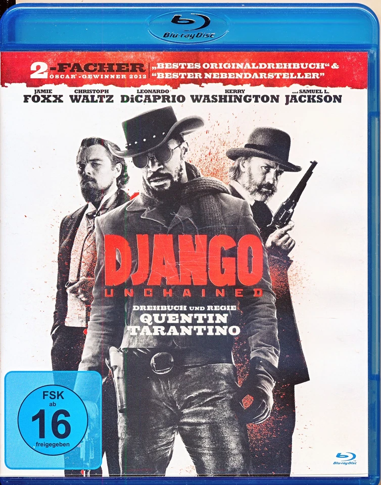 Django Unchained - Quentin Tarantino - Jamie Foxx - Christoph Waltz - Blu-ray - Bild 1 von 1