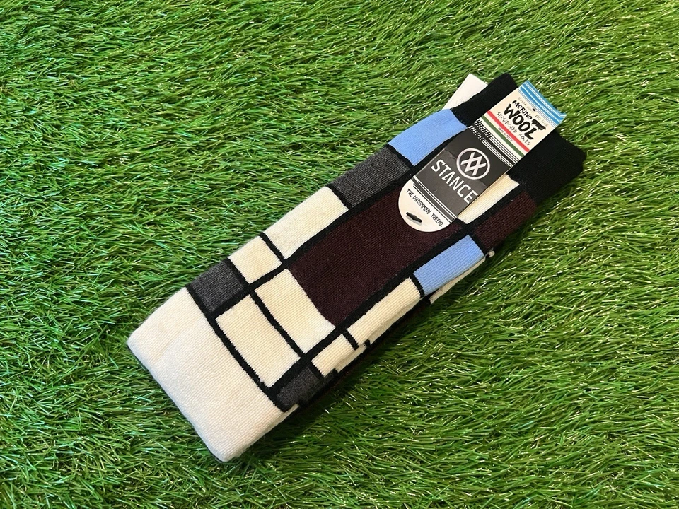 Calcetines de snowboard Stance 'Mondrian' Performance lana merino - talla L-XL para hombre 9-13 Foto 1 de 4