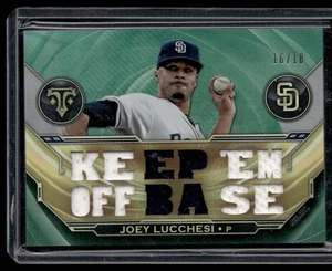 Eddie Rosario Baseball Topps #TTR-ER2 Triple Threads Relics Emerald SNMEM Twins - Bild 1 von 2