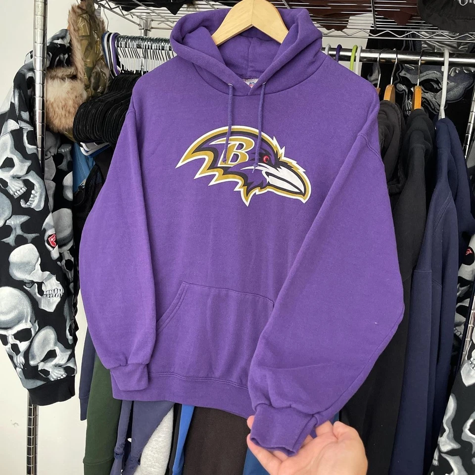Baltimore Ravens NFL Team logo purple color Hoodie VK04257 - Image 1 of 1
