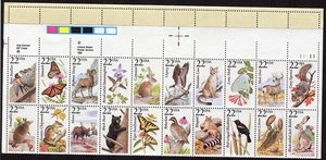 Scott #2335a (2286-2335) North American Wildlife Sheet of 50 Stamps - MNH Folded - Picture 1 of 3