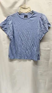 Damen-T-Shirt Gap Größe Small blau Ösen Flatterärmel - Bild 1 von 5