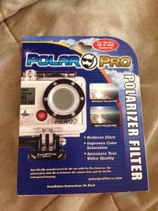 Polar Pro Polariser Filter Go Pro Hero & Hero 2 Camera Acc28 To30 - Picture 1 of 2