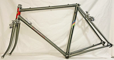 Vintage KHS Tri-athlete frame fork road bicycle race steel 531 reynolds 53cm '84 - Image 1 of 4