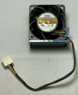 AVC Model 2B06038B12G  60mm x 60mm x 38mm 12V DC Fan - Image 1 of 4