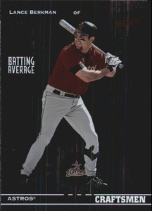 2002 Donruss Best of Fan Club Craftsmen #18 Lance Berkman Astros C21826 