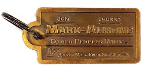 Vintage 1978 MARK-ALMOND 'Other Peoples Room' Horizon Rec. Promo Metal Keychain