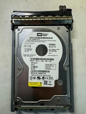 DELL JX718 WD2500JS-75NCB3 250GB 7.2K RPM 8MB CACHE 3 Gb/s SATA3.5" HDD - Image 1 of 4