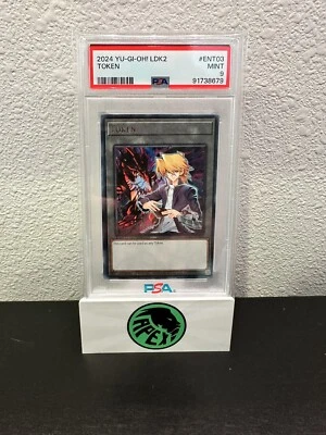 Yu-Gi-Oh! Joey TCG Token Legendary Decks II LDK2-ENT03 Ultra Rare - PSA 9 - Image 1 of 2