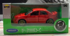 Welly NEX diecast models 2002 Suburu Impreza WRX STi 1:34 scale, New condition - Picture 1 of 5