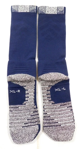NIKE Jumpman UNC Tar Heels Player Exclusive Team Issued Crew Socks Size XL/EG Cover