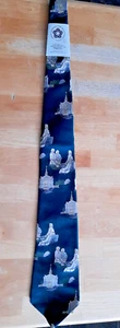 Vintage Schreter American Revolution Bicentennial Tie 1976 Made in USA Brand New - Picture 1 of 6