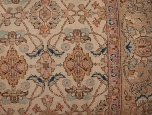 Ralph Lauren NORTHERN CAPE RUG 100% Cotton Tapestry Fabric Remnants Pieces *NEW* - Picture 1 of 2
