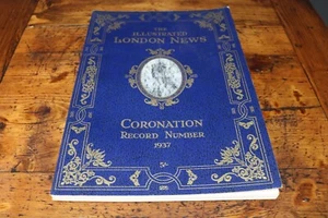 1937 THE ILLUSTRATED LONDON NEWS MAGAZINE - CORONATION RECORD NUMBER 1937 VGC - Picture 1 of 19