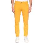 TRAMAROSSA Kolor Leonardo Pomarańczowe Stretch Twill Bawełna Slim Fit Spodnie dżinsowe US 3