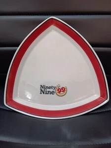Vintage Ninety Nine Triangular Restaurant Platter 12" New No Box - Picture 1 of 4