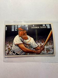 K70,884 - 1951 Bowman #222 Thurman Tucker RC
