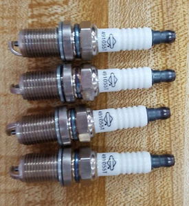 BRIGGS AND STRATTON OEM SPARK PLUGS (SET OF 4) 491055T RC12YC BCPR5ES - Picture 1 of 1