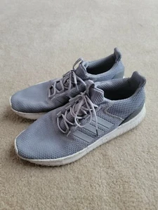 Adidas Cloudfoam Ultimate F34455 Gray White Running Men’s Shoes Size 13 - Picture 1 of 12