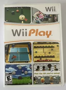 Wii Play Juegos Deportivos (Nintendo Wii 2007) CIB Manual Completo - Imagen 1 de 7