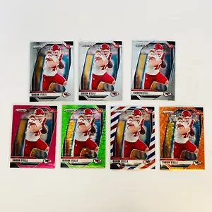 7 Card Lot Carson Steele 2024 Panini Prizm Base & Parallels Kansas City Chiefs - Picture 1 of 6