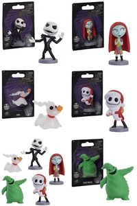 Lot 5 Play Figure NIGHTMARE BEFORE CHRISTMAS Jack Sally Zero Oogie Santa Jack Ne - Picture 1 of 9