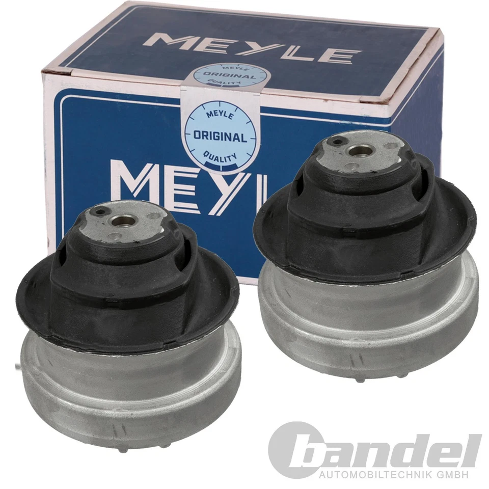 2x MEYLE MOTORLAGER RECHTS + LINKS für MERCEDES 190 W201 E-KLASSE W124 S124 C124 - Bild 1 von 1
