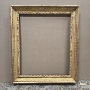 Picture Frame Gilded In Gold Leaf - Picture 1 of 4