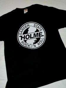 RARE Garden State Holmes Rock n Roll Black T-Shirt Unisex Size Large - Picture 1 of 2