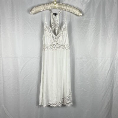 Chemise inalámbrico de apoyo nupcial Fleur't Everlasting con dobladillo de encaje ~ M ~ ¡NUEVO SIN ETIQUETAS! Foto 1 de 4