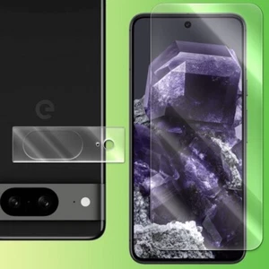 High-Sensitivity Front & Camera Lens Screen Protector fit Google Pixel 8 Verizon - Picture 1 of 1