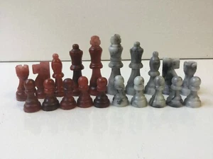 Magma Marble Color Chess Set Game Gift Toy Educational Handmade Fun Unique - Picture 1 of 5